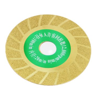 圣瀚 镀钛金刚石磨片(玻璃石材)