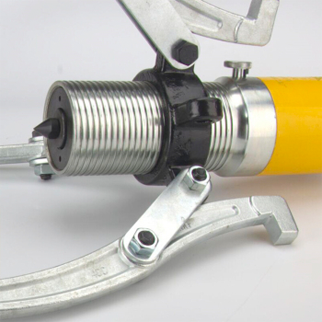 长城 强力型分体式液压拉马含带安全阀 黑色 30T/70mm/220mm