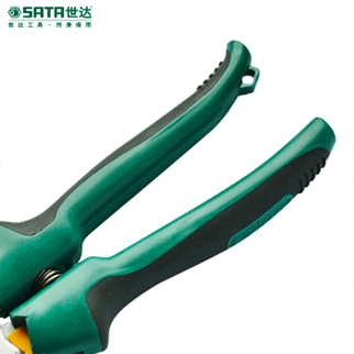 世达SATA 双色柄斜口剪 7寸(93110)