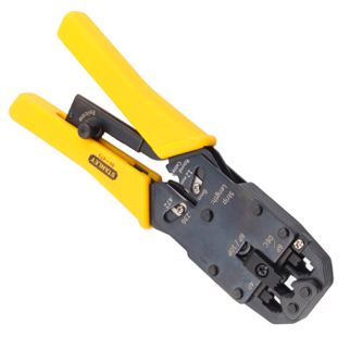 史丹利Stanley 电讯接头压接钳 4P/6P/8P 190mm/84-866-22