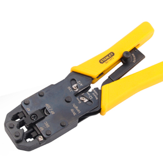 史丹利Stanley 电讯接头压接钳 4P/6P/8P 190mm/84-866-22