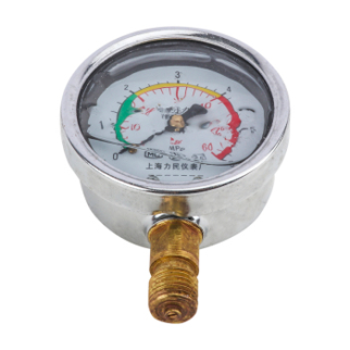 [配件]红旗 试压泵防震压力表 0~4MPa