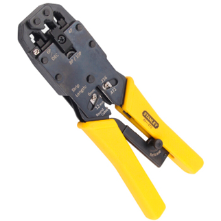 史丹利Stanley 电讯接头压接钳 4P/6P/8P 190mm/84-866-22