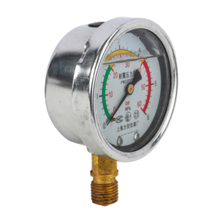 [配件]红旗 试压泵防震压力表 0~4MPa