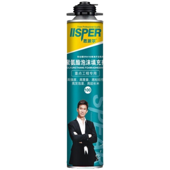 思派尔 发泡胶 填缝剂门窗密封缝填充剂膨胀聚氨酯泡沫胶 足800g枪管一体 /支