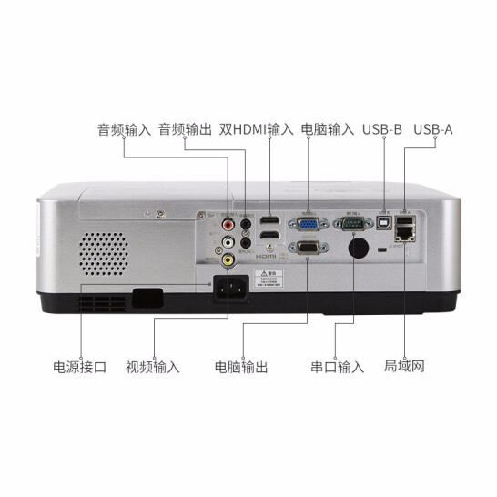 松下（Panasonic）PT-WZ3600 无线投影仪 投影机办公 培训教学 家庭影院（全高清 3600高流明 手机同屏）