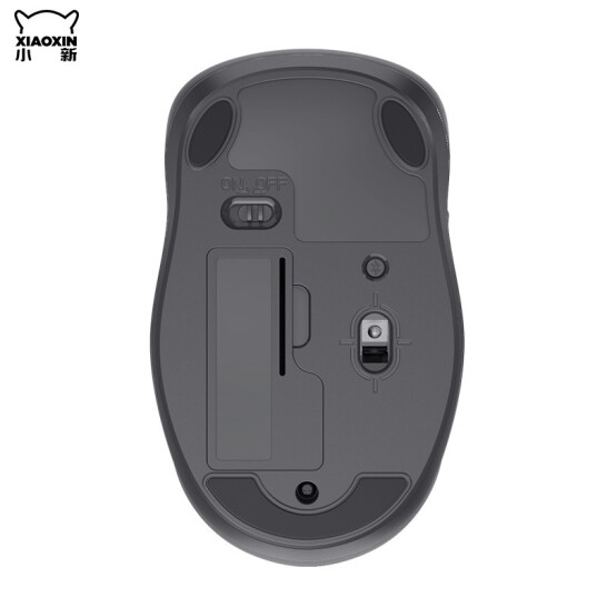 联想（Lenovo）鼠标 无线蓝牙静音鼠标 小新新选 新动系列 便携办公鼠标 笔记本电脑鼠标 3挡可调DPI 灰色