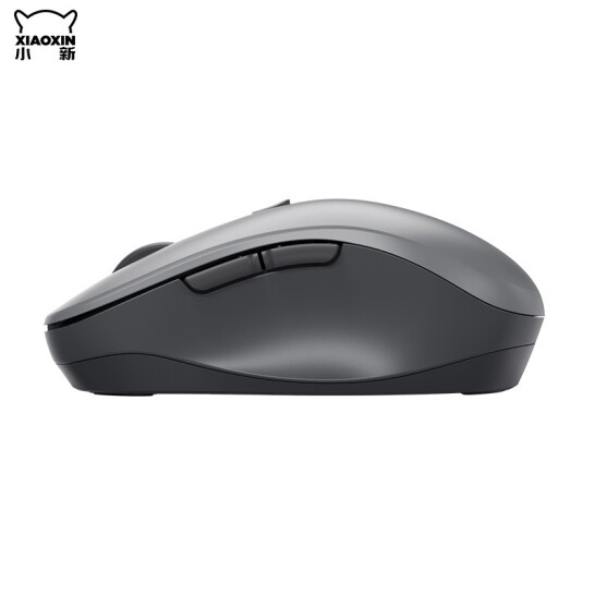 联想（Lenovo）鼠标 无线蓝牙静音鼠标 小新新选 新动系列 便携办公鼠标 笔记本电脑鼠标 3挡可调DPI 灰色