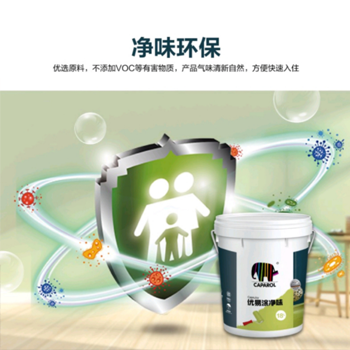 优易涂净味墙面漆,18L/桶