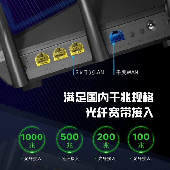腾达（Tenda）路由器千兆 AC1200M家用无线 5G双频Wi-Fi AC11双千兆 穿墙 增强型路由 支持IPv6 自营