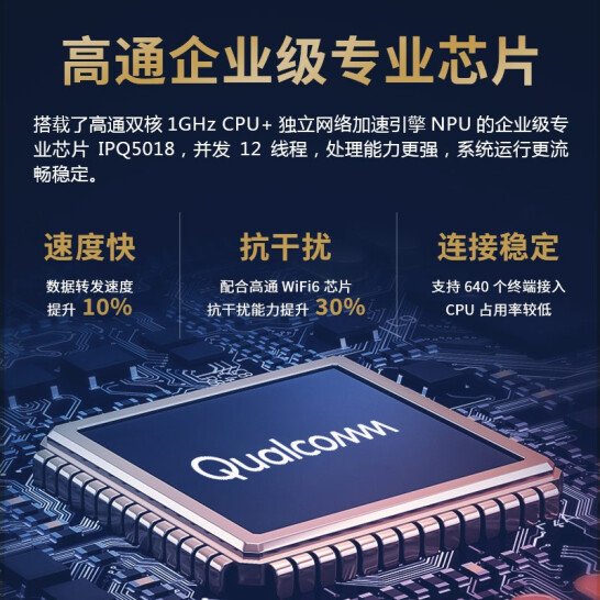 新华三（H3C）NX54千兆WIFI6路由器 5400M无线速率 5G双频 立式造型家用路由器穿墙大覆盖