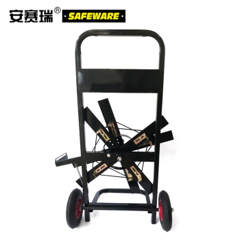 安赛瑞 黑色十字塑钢带打包带盘车 105cm*31cm*60cm