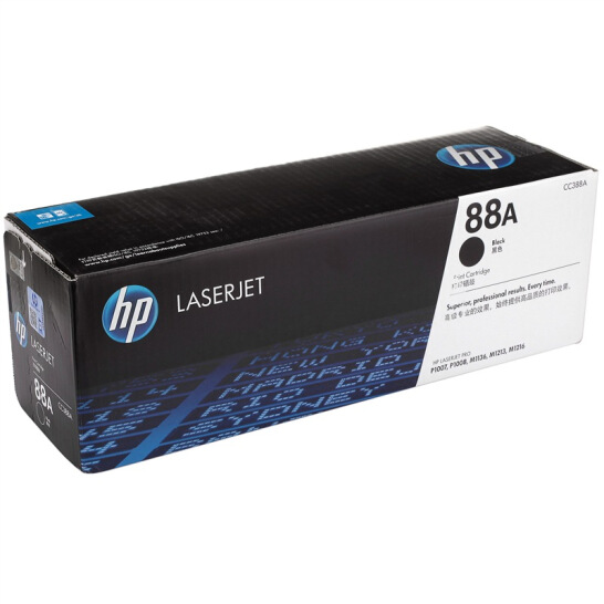 惠普（HP）CC388A/88a原装黑色硒鼓 适用hp 1106/1108/M1213/1216/1136/M202/M226/M126/M128 打印机硒鼓